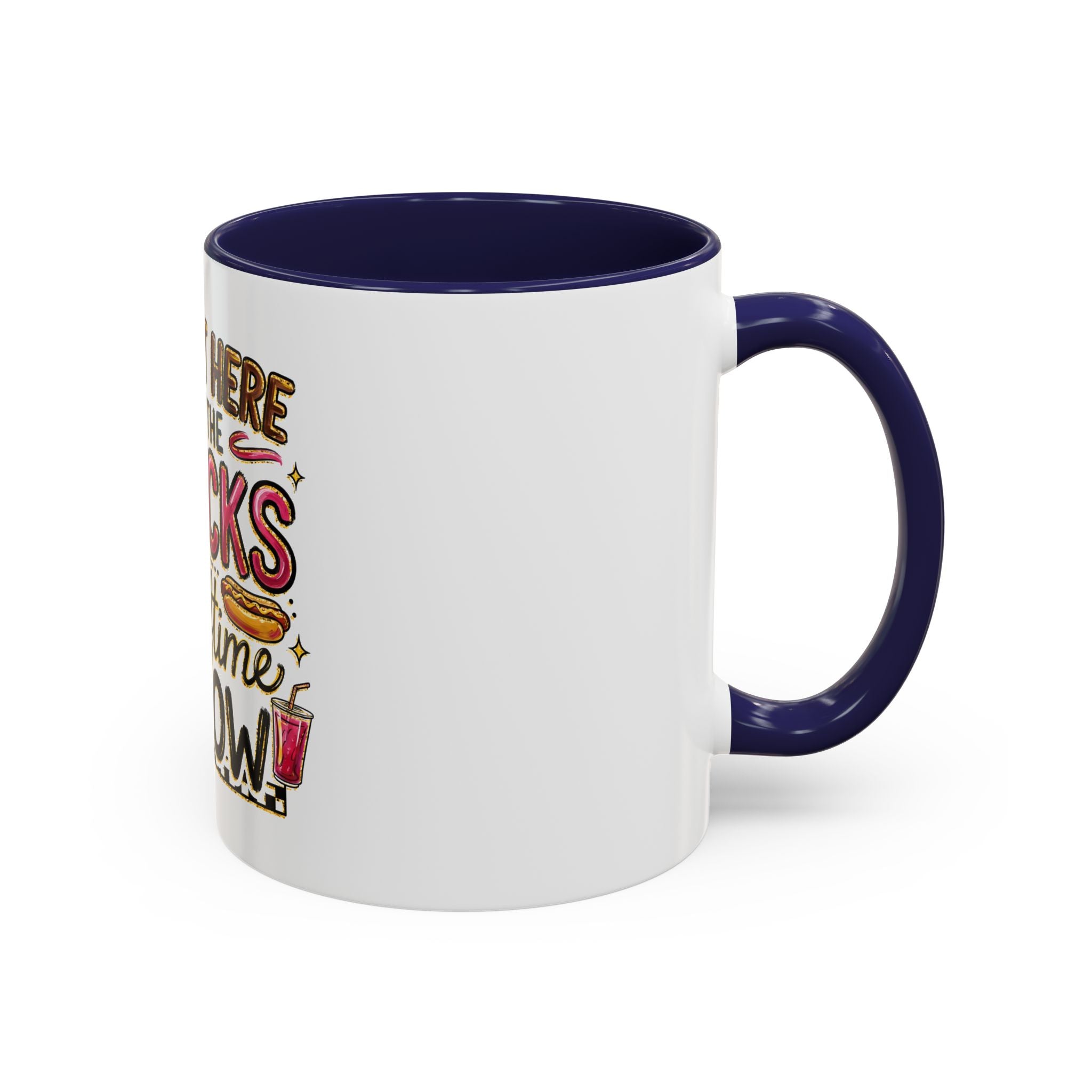 Coffee Mug — "I'm Just Here for the Snacks and Halftime Show" Funny Game Day Mug