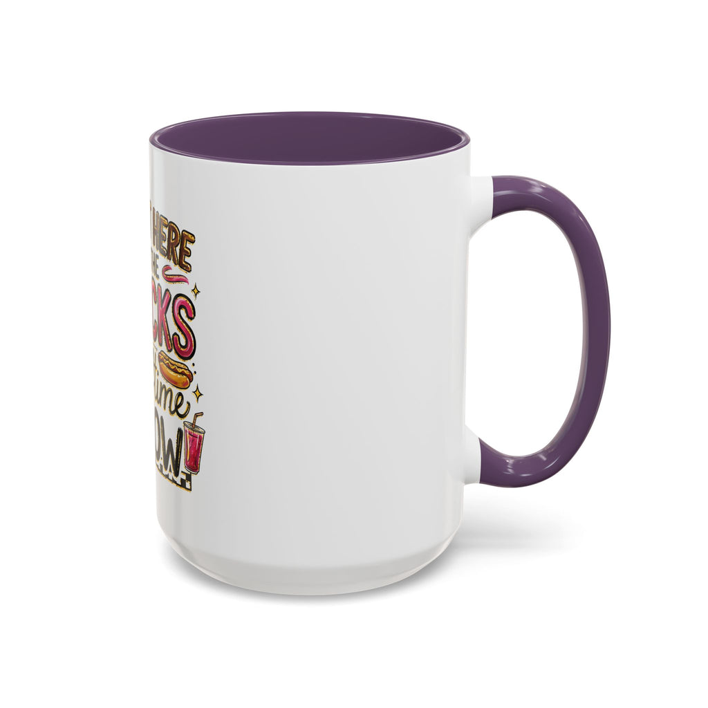 Coffee Mug — "I'm Just Here for the Snacks and Halftime Show" Funny Game Day Mug