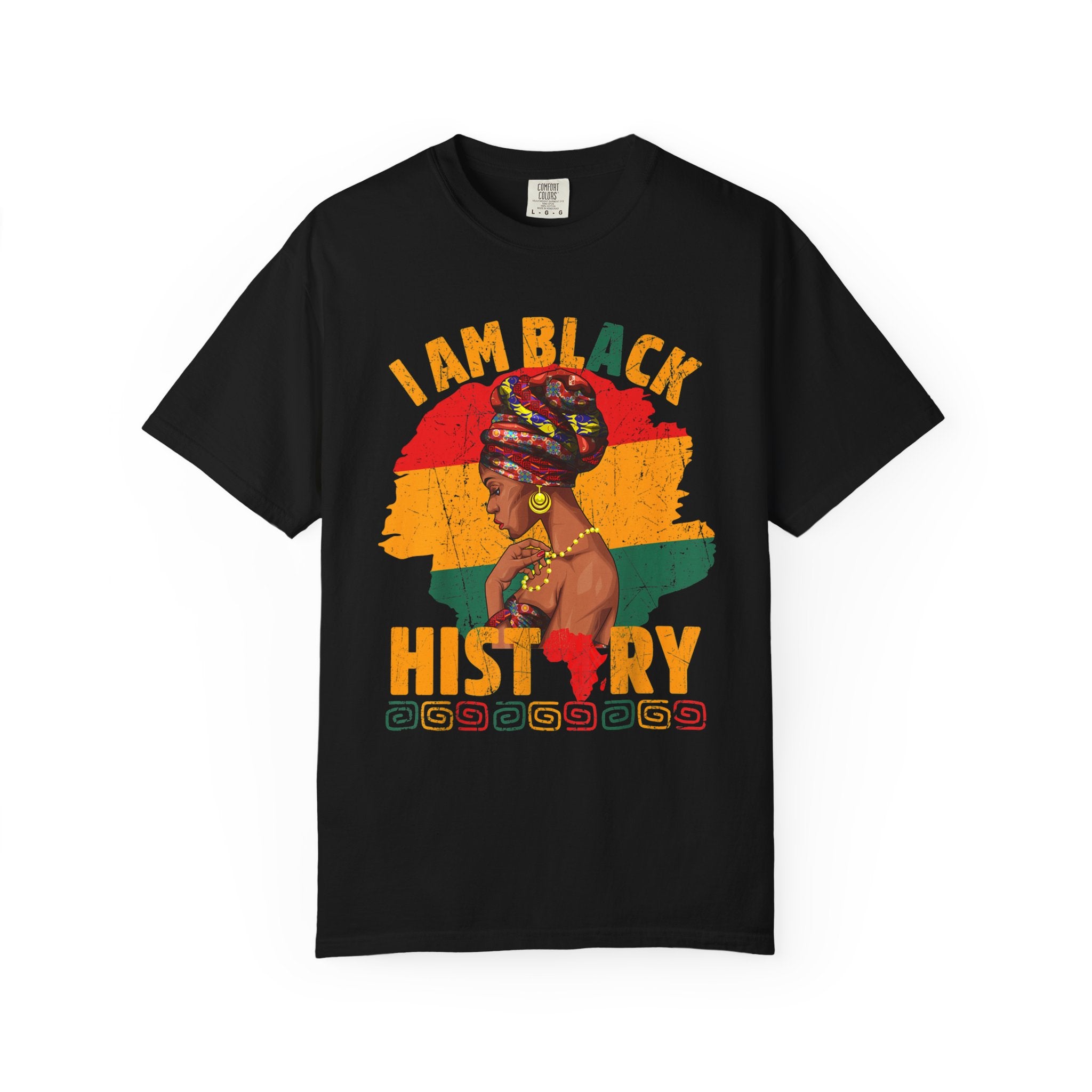 I Am Black History T-Shirt — Afrocentric Black History Month Graphic Tee