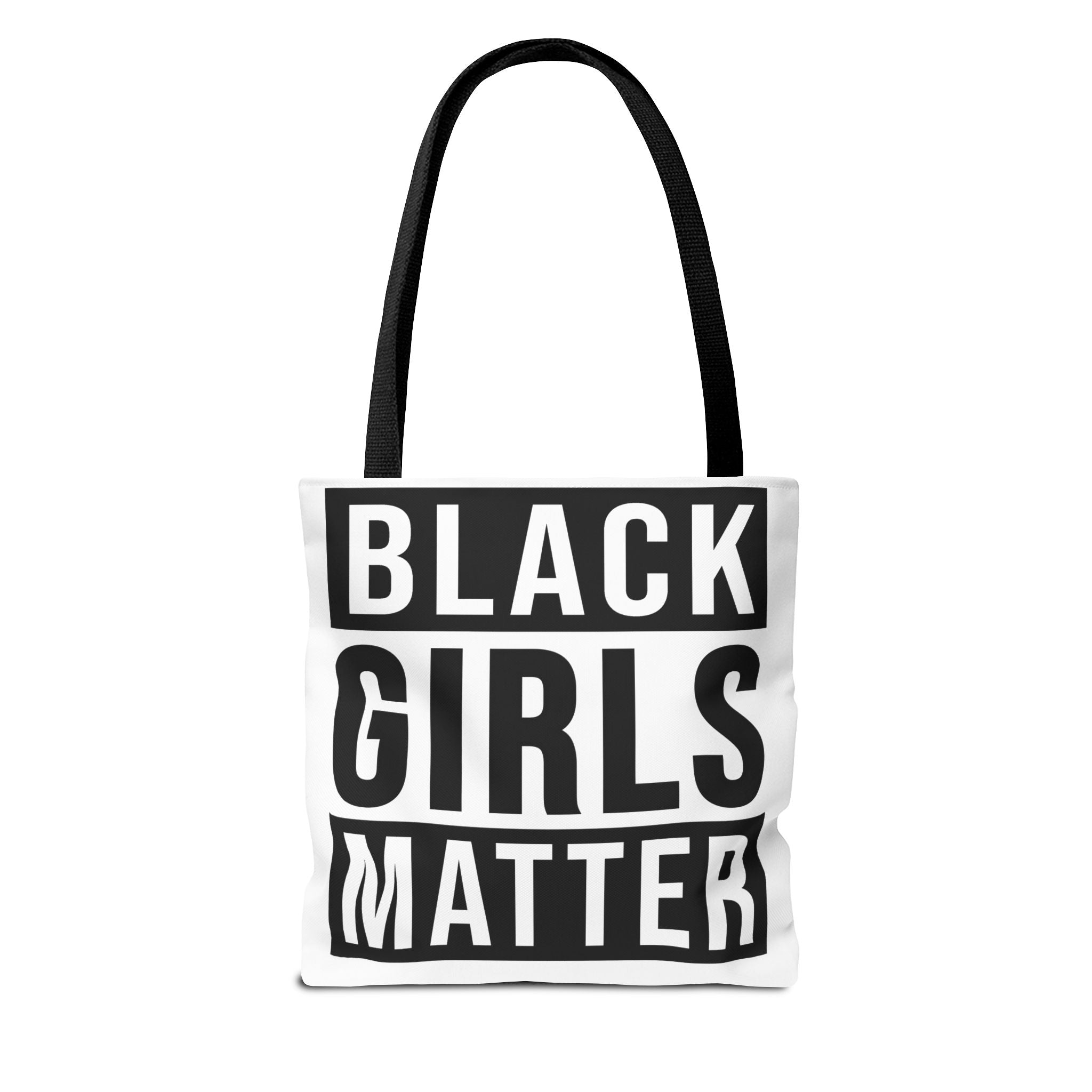 Black Girls Matter Tote Bag — Bold Empowerment Canvas Tote