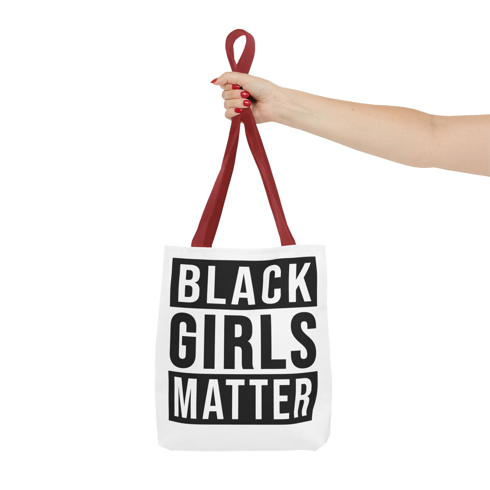 Black Girls Matter Tote Bag — Bold Empowerment Canvas Tote