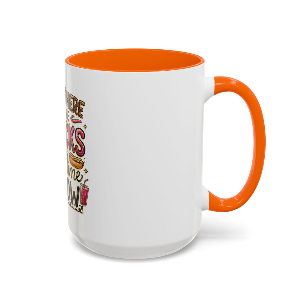 Coffee Mug — "I'm Just Here for the Snacks and Halftime Show" Funny Game Day Mug
