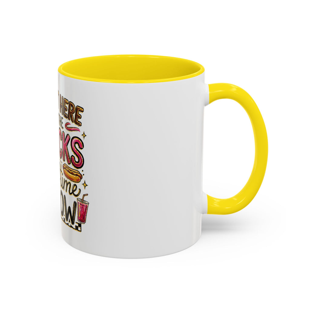 Coffee Mug — "I'm Just Here for the Snacks and Halftime Show" Funny Game Day Mug