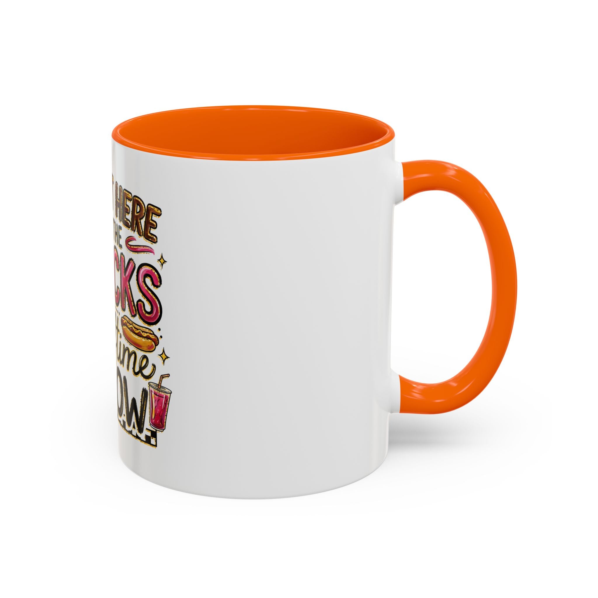 Coffee Mug — "I'm Just Here for the Snacks and Halftime Show" Funny Game Day Mug