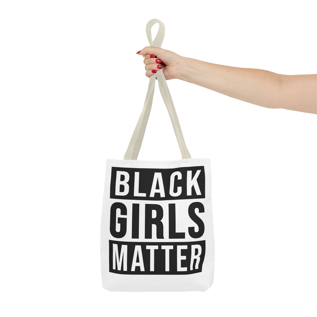 Black Girls Matter Tote Bag — Bold Empowerment Canvas Tote
