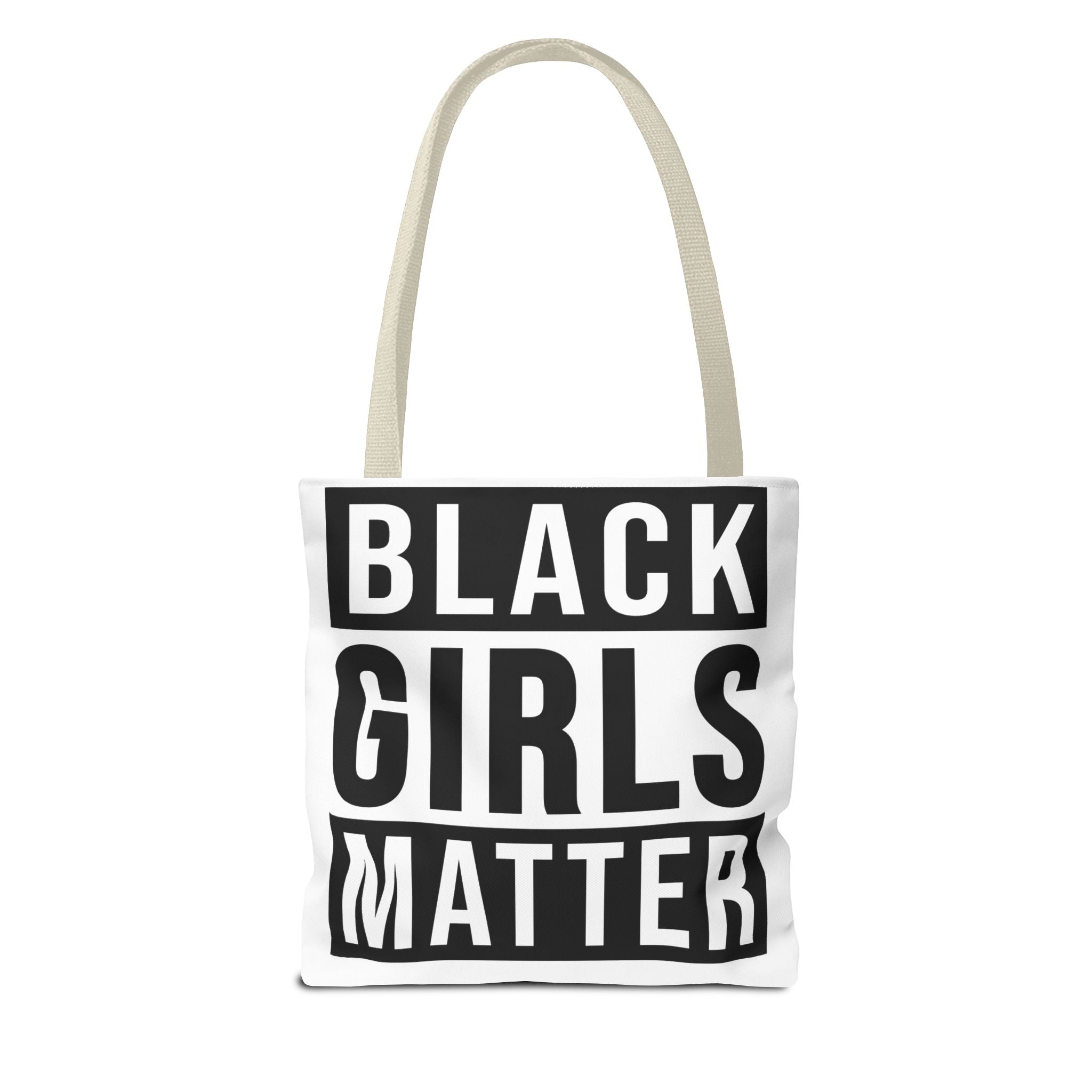 Black Girls Matter Tote Bag — Bold Empowerment Canvas Tote