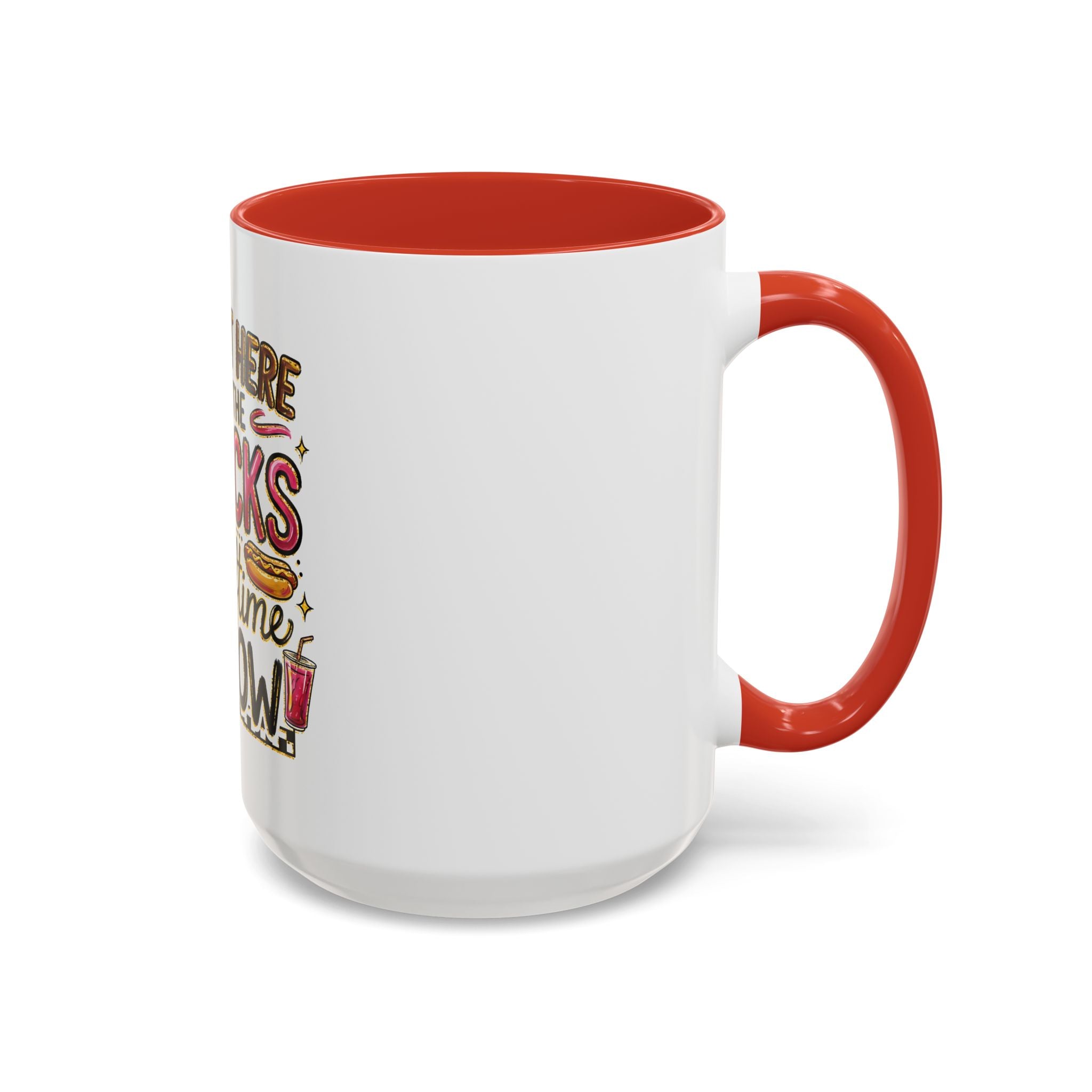 Coffee Mug — "I'm Just Here for the Snacks and Halftime Show" Funny Game Day Mug