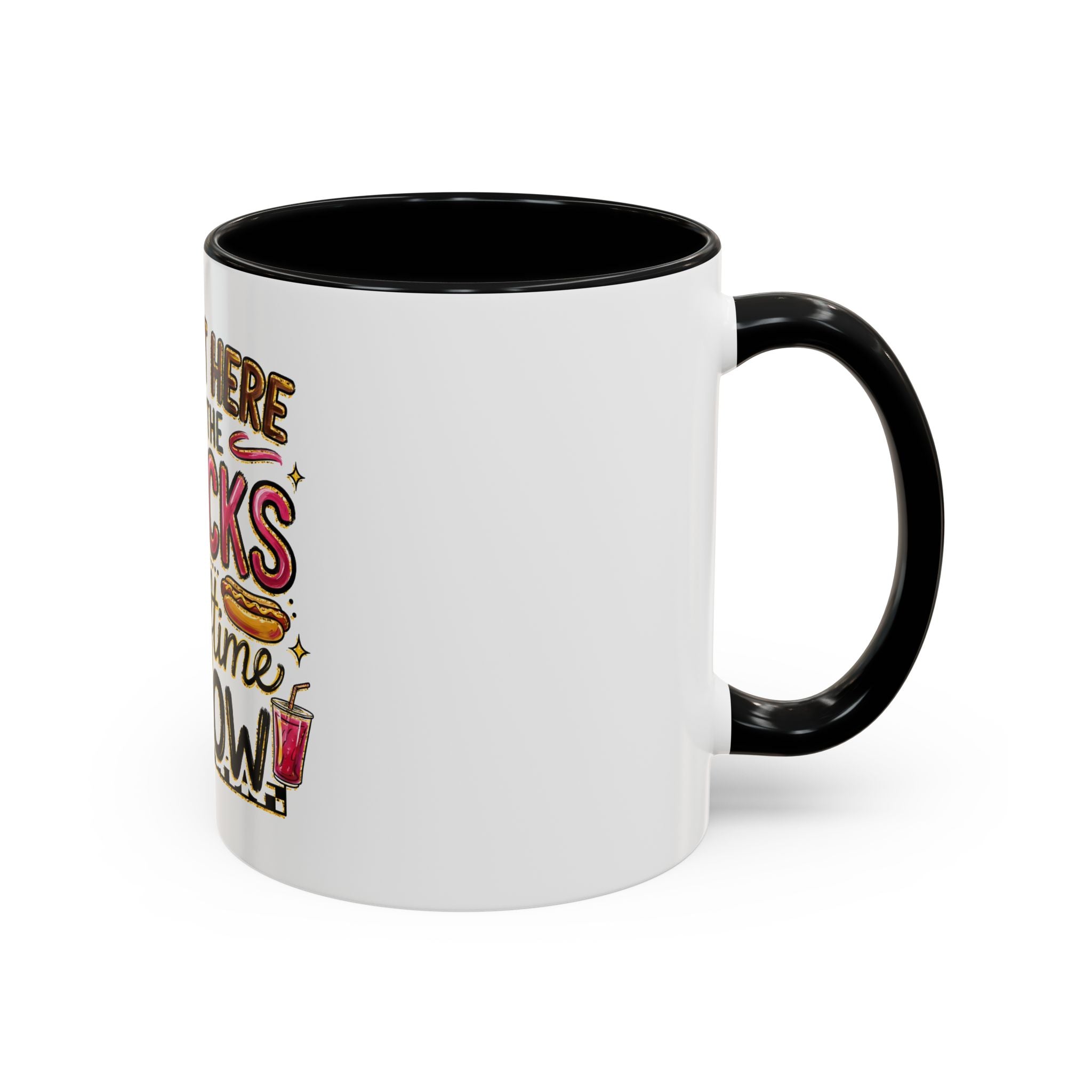 Coffee Mug — "I'm Just Here for the Snacks and Halftime Show" Funny Game Day Mug