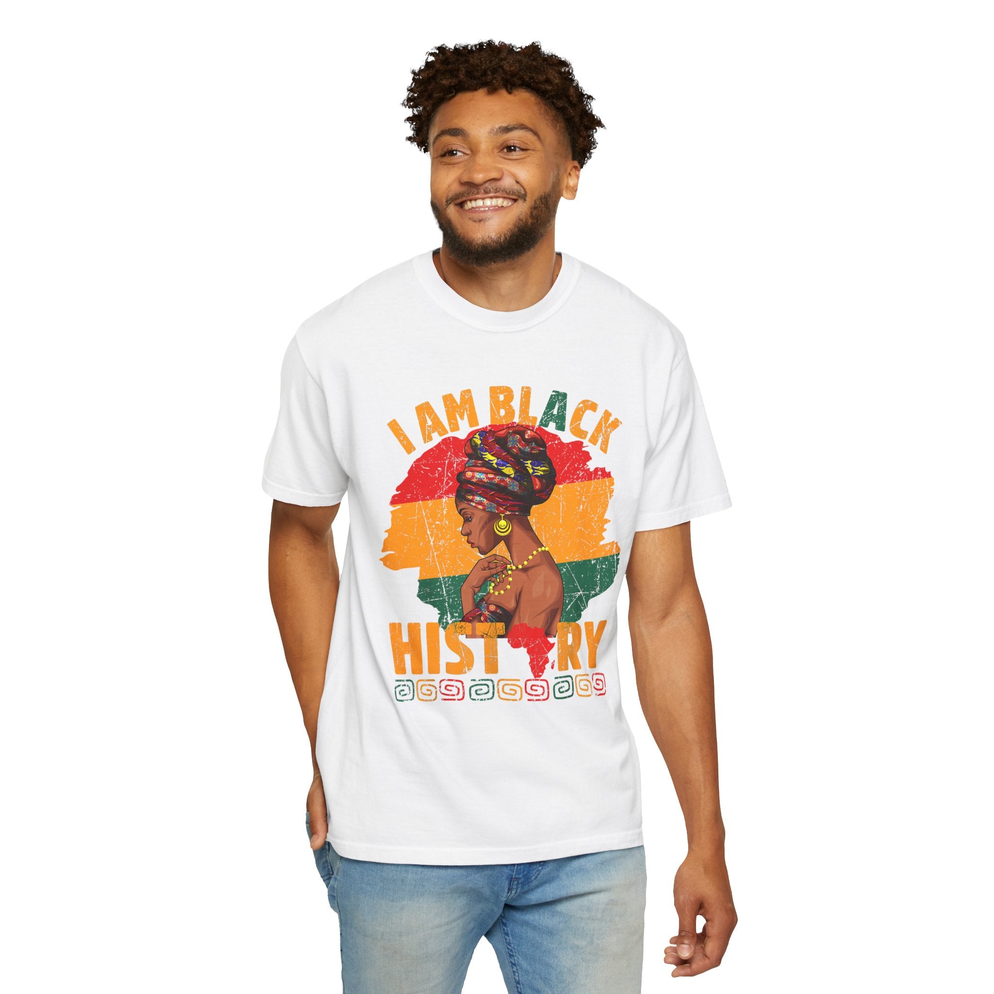 I Am Black History T-Shirt — Afrocentric Black History Month Graphic Tee