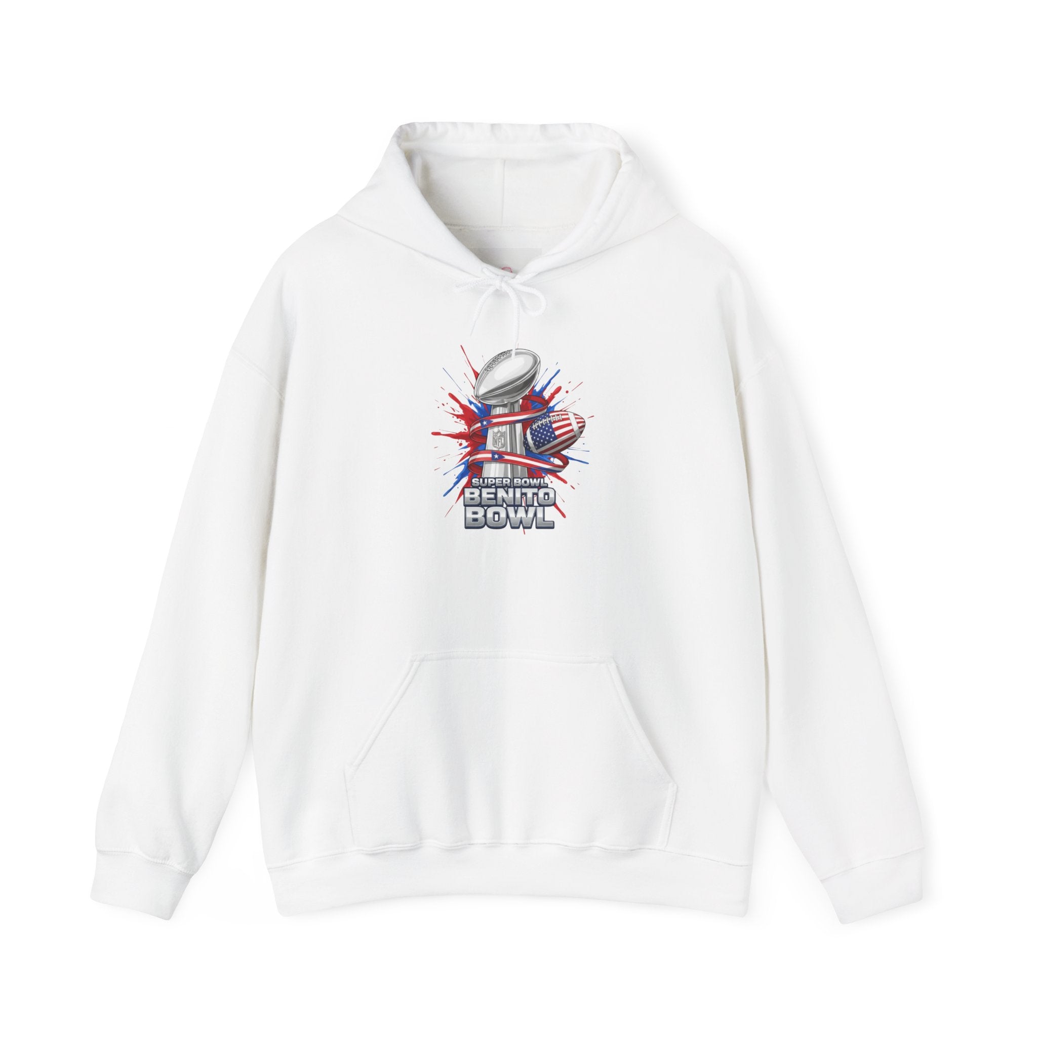 Arena Bowl Hoodie — Retro Football Helmet Graphic Pullover