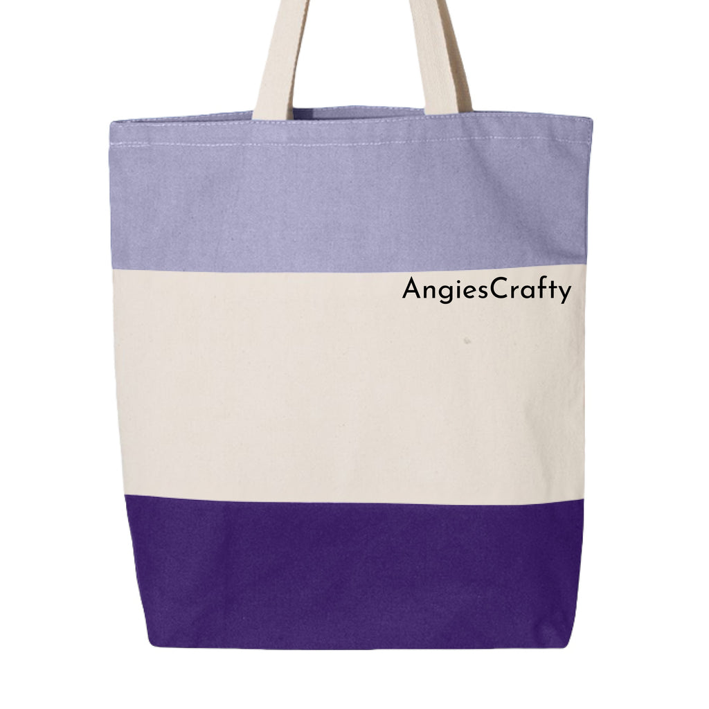 Purple/ Natural/ Lavender - BACK