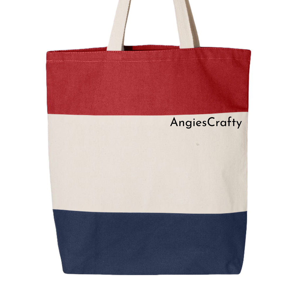 Navy/ Natural/ Red - BACK