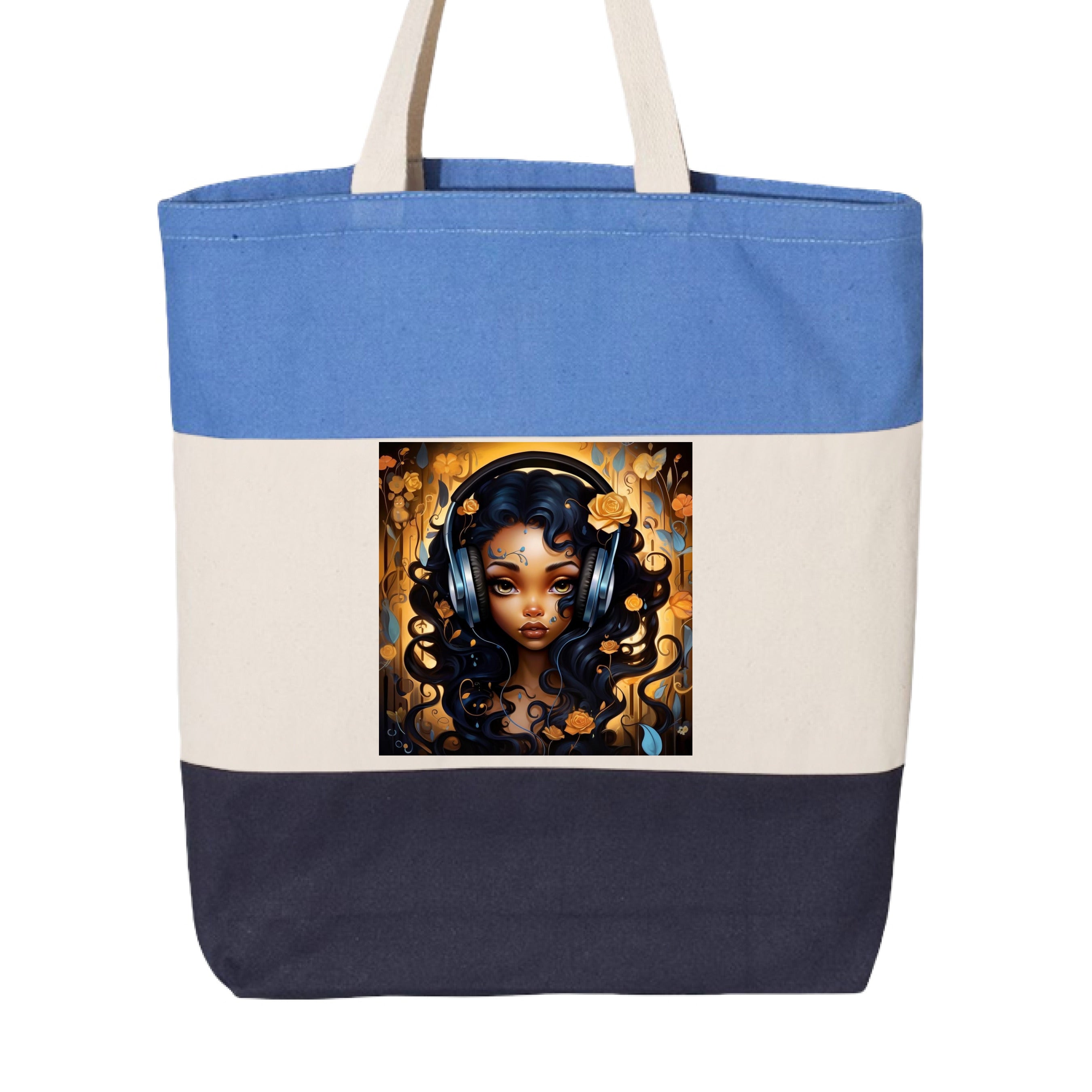 Navy/ Natural/ Carolina Blue - FRONT