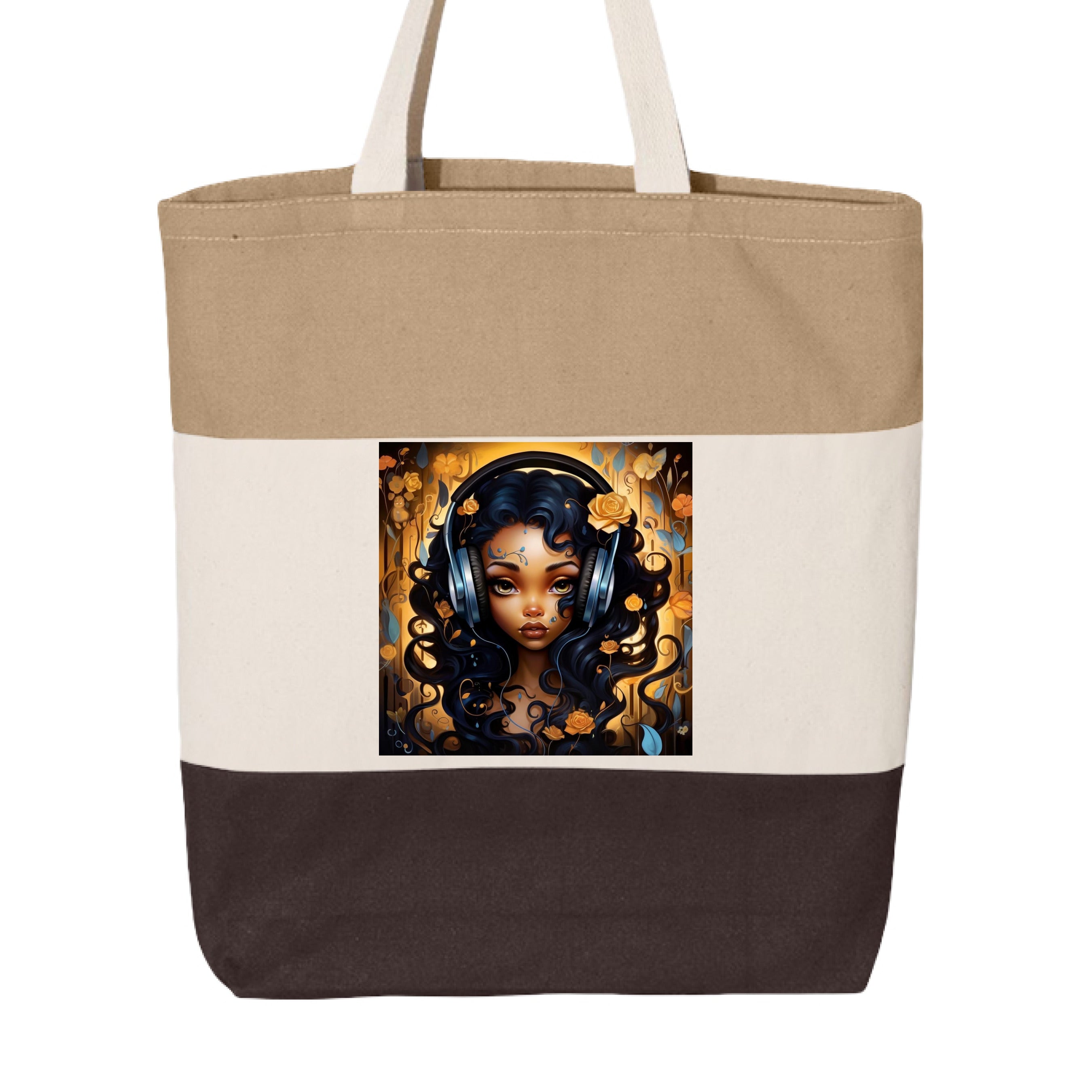 Chocolate/ Natural/ Khaki - FRONT