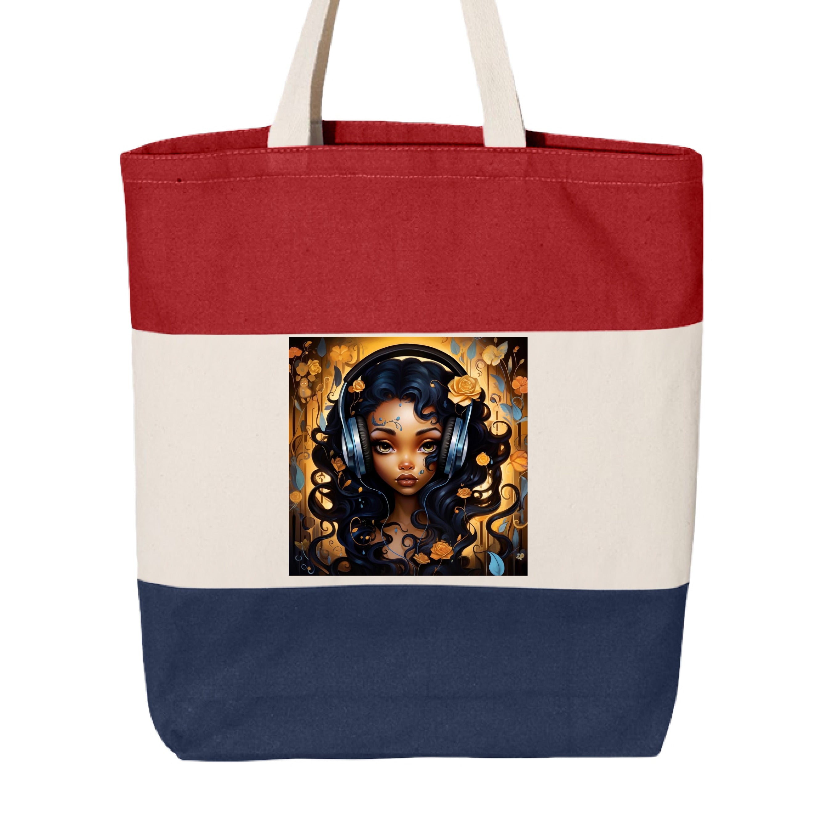 Navy/ Natural/ Red - FRONT